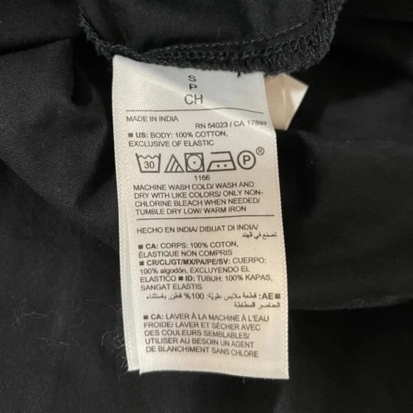 Old Navy Black Smocked Sleeveless Flare Maxi Dress - Size Small - Picture 7 of 8